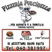 Cartellone Pizzeria Pulcinella